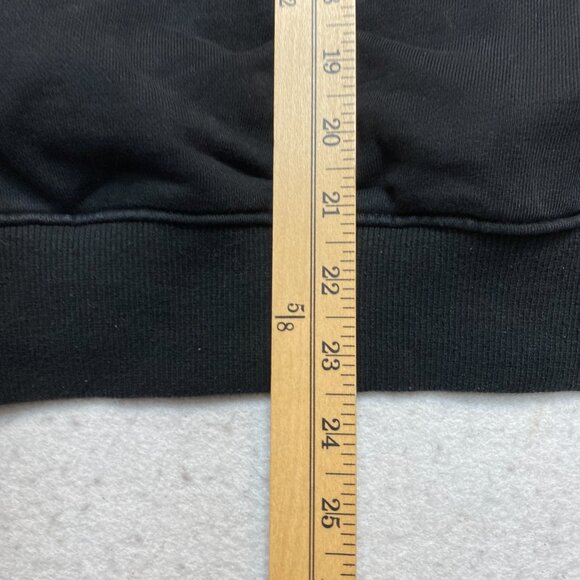 Roku Studio Hoodie Mens M Black Crying Cat Eyes Dripping Tears Pullover Patches - Picture 11 of 11